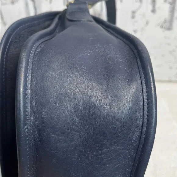 Coach 9790 City Bag Flap Navy Purse Crossbody - Picture 6 of 12